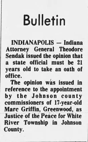 Newspaper clipping.